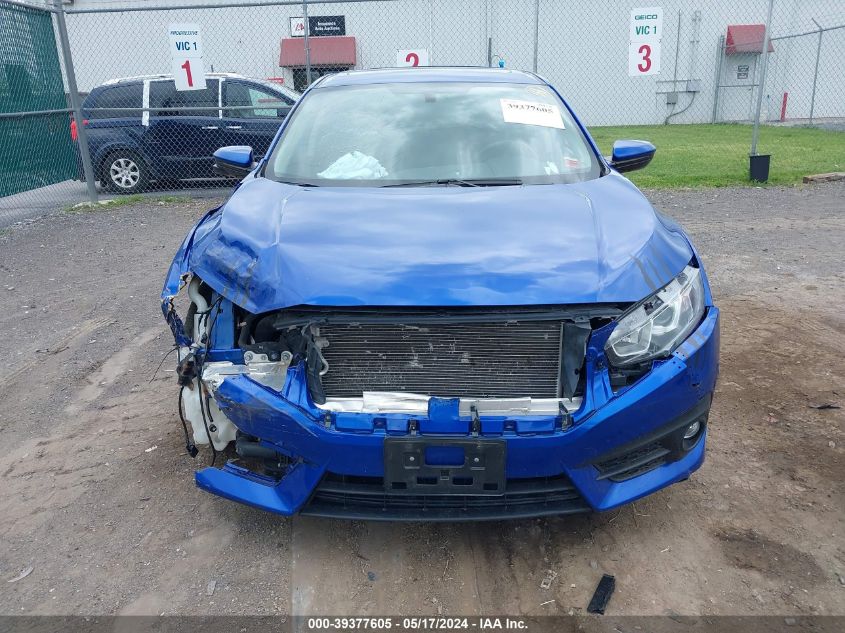 2018 Honda Civic Ex-T VIN: 19XFC1F36JE201161 Lot: 39377605