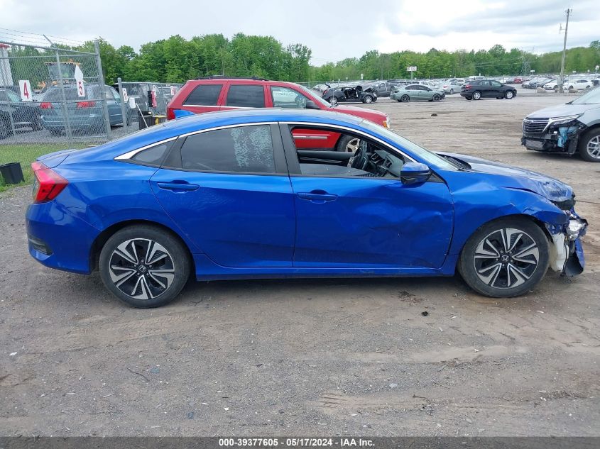 2018 Honda Civic Ex-T VIN: 19XFC1F36JE201161 Lot: 39377605