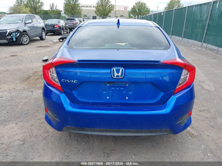 2018 Honda Civic Ex-T VIN: 19XFC1F36JE201161 Lot: 39377605