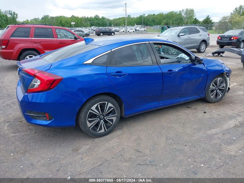 2018 Honda Civic Ex-T VIN: 19XFC1F36JE201161 Lot: 39377605