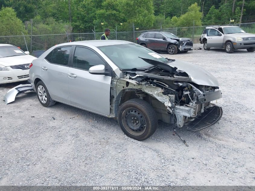 2016 Toyota Corolla Le VIN: 2T1BURHE7GC636285 Lot: 39377611