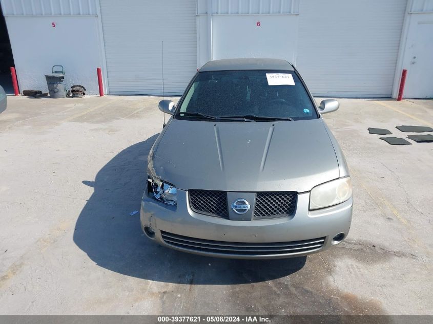 2006 Nissan Sentra 1.8S VIN: 3N1CB51DX6L613523 Lot: 39377621