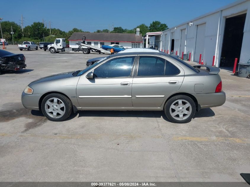 2006 Nissan Sentra 1.8S VIN: 3N1CB51DX6L613523 Lot: 39377621