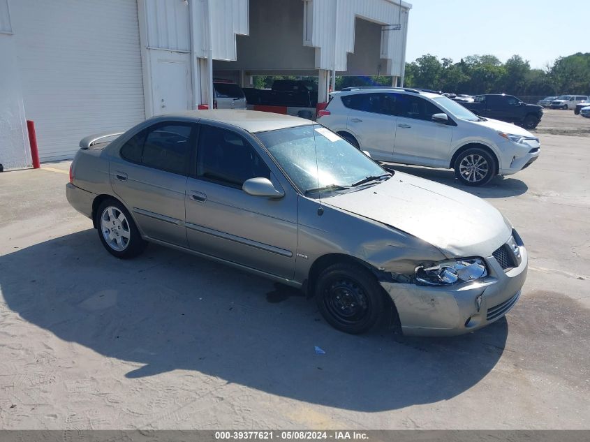 2006 Nissan Sentra 1.8S VIN: 3N1CB51DX6L613523 Lot: 39377621