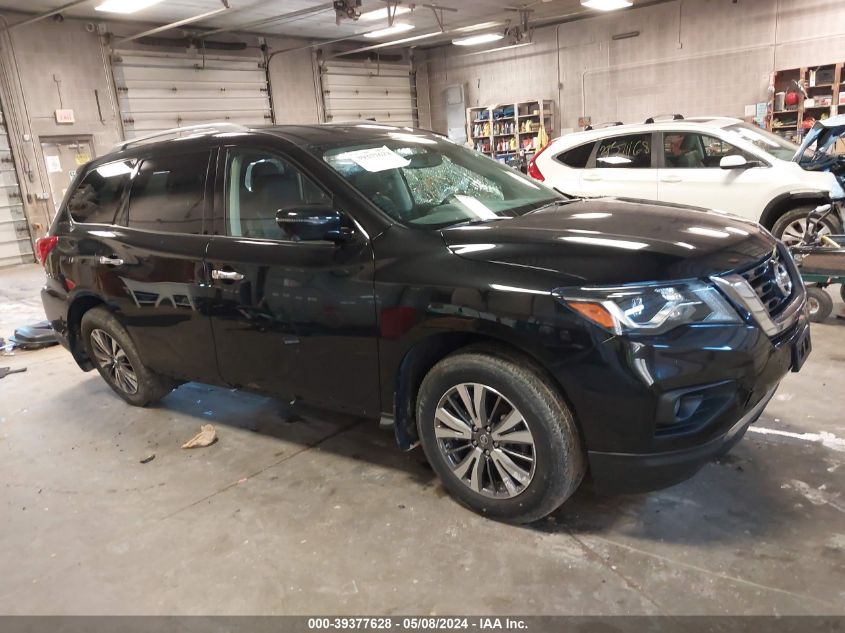 2018 Nissan Pathfinder Sl VIN: 5N1DR2MM7JC618816 Lot: 39377628