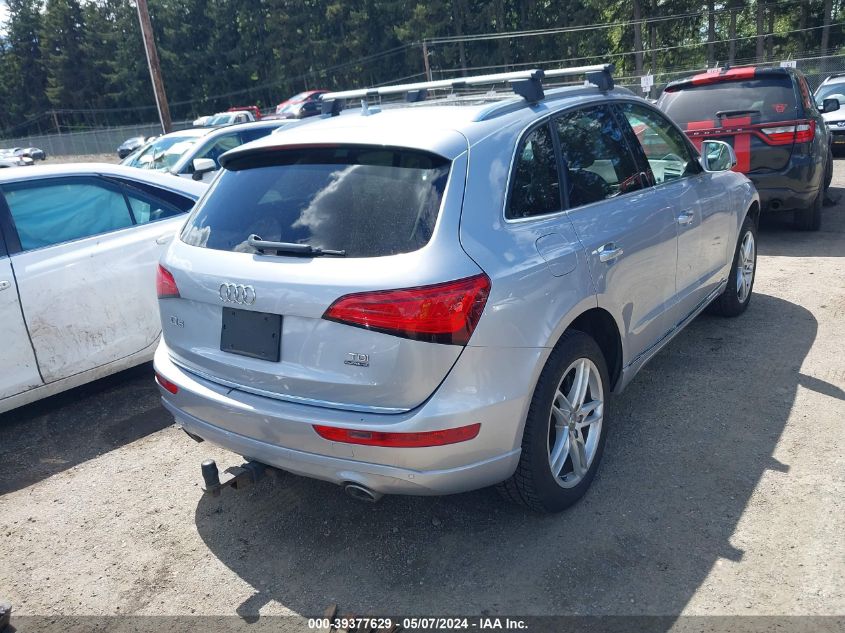 2016 Audi Q5 3.0 Tdi Premium Plus VIN: WA1CVAFP3GA044940 Lot: 39377629