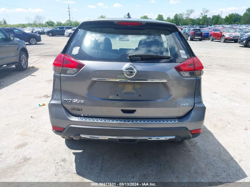 2017 Nissan Rogue S VIN: JN8AT2MV4HW004286 Lot: 39377631