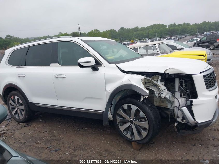 2020 Kia Telluride S VIN: 5XYP64HC3LG021409 Lot: 39377635