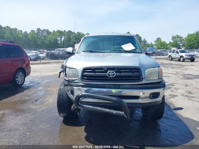 2002 Toyota Tundra Sr5 VIN: 5TBBN44192S319605 Lot: 39377638