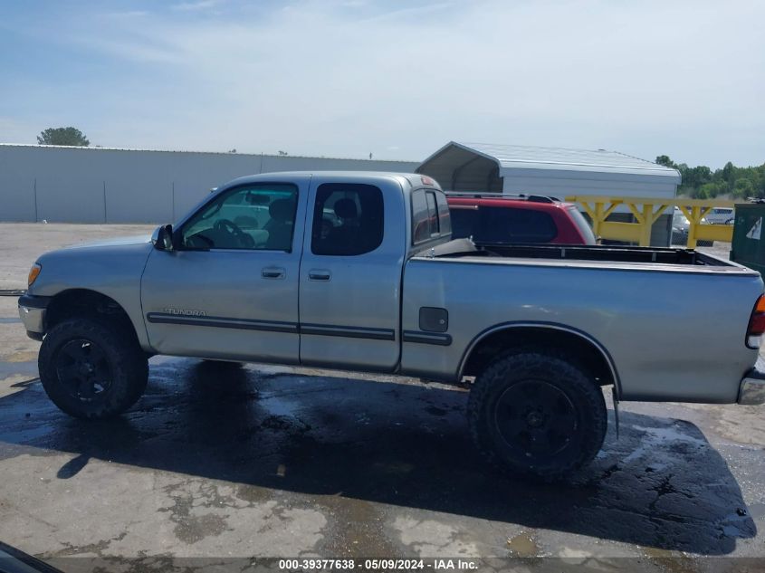 2002 Toyota Tundra Sr5 VIN: 5TBBN44192S319605 Lot: 39377638