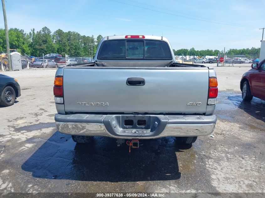 2002 Toyota Tundra Sr5 VIN: 5TBBN44192S319605 Lot: 39377638