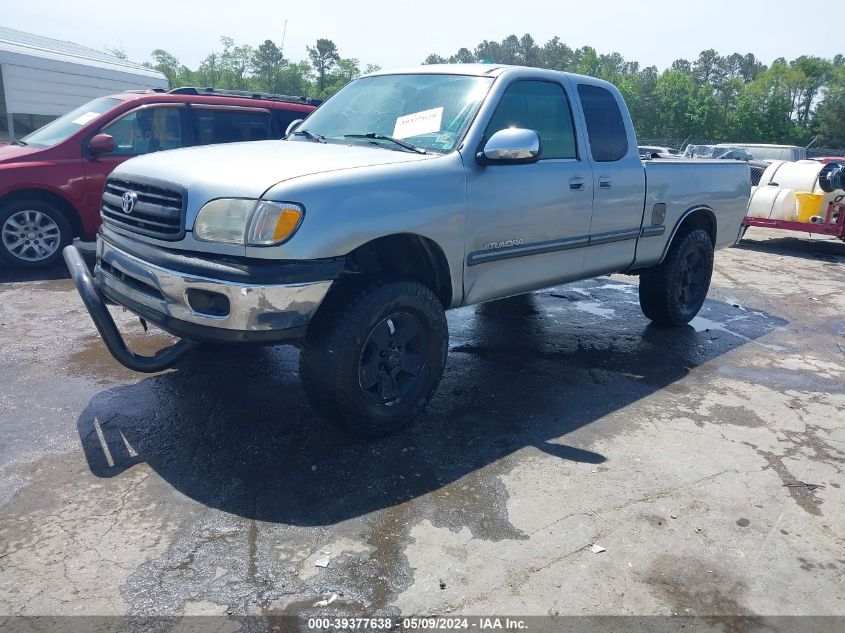 2002 Toyota Tundra Sr5 VIN: 5TBBN44192S319605 Lot: 39377638