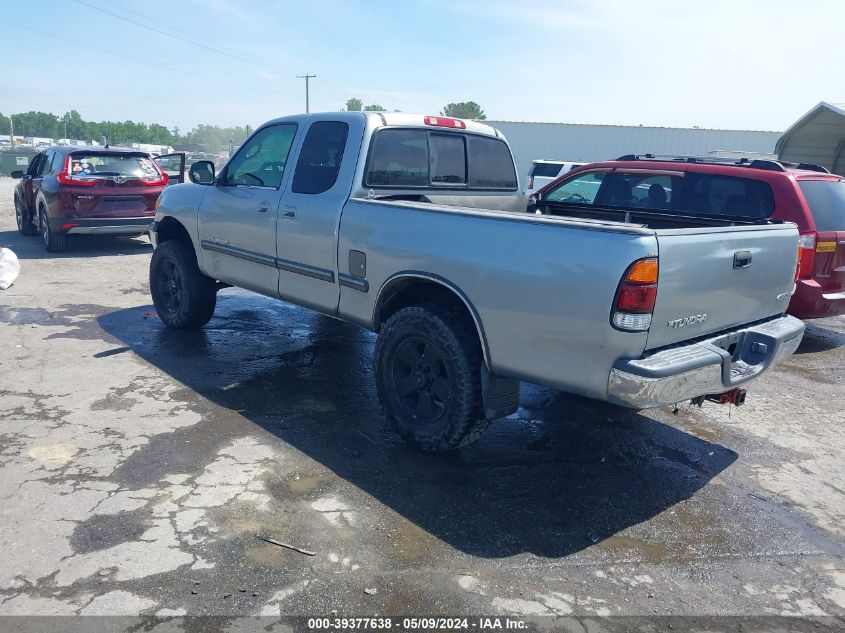 2002 Toyota Tundra Sr5 VIN: 5TBBN44192S319605 Lot: 39377638