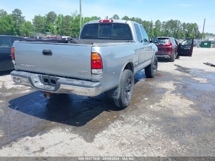 2002 Toyota Tundra Sr5 VIN: 5TBBN44192S319605 Lot: 39377638