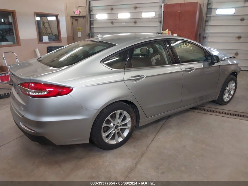 VIN 3FA6P0HD9LR262560 2020 FORD FUSION SE