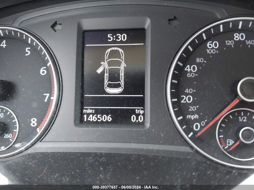 2012 Volkswagen Passat 2.5L Se VIN: 1VWBP7A32CC072579 Lot: 39377657