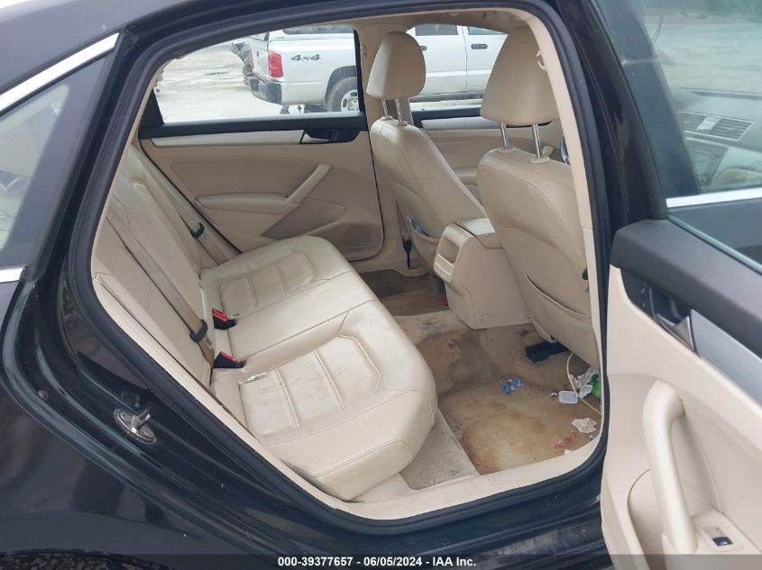 2012 Volkswagen Passat 2.5L Se VIN: 1VWBP7A32CC072579 Lot: 39377657