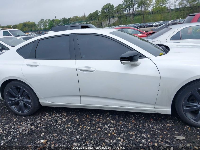 2021 Acura Tlx A-Spec Package VIN: 19UUB6F51MA010894 Lot: 39377662