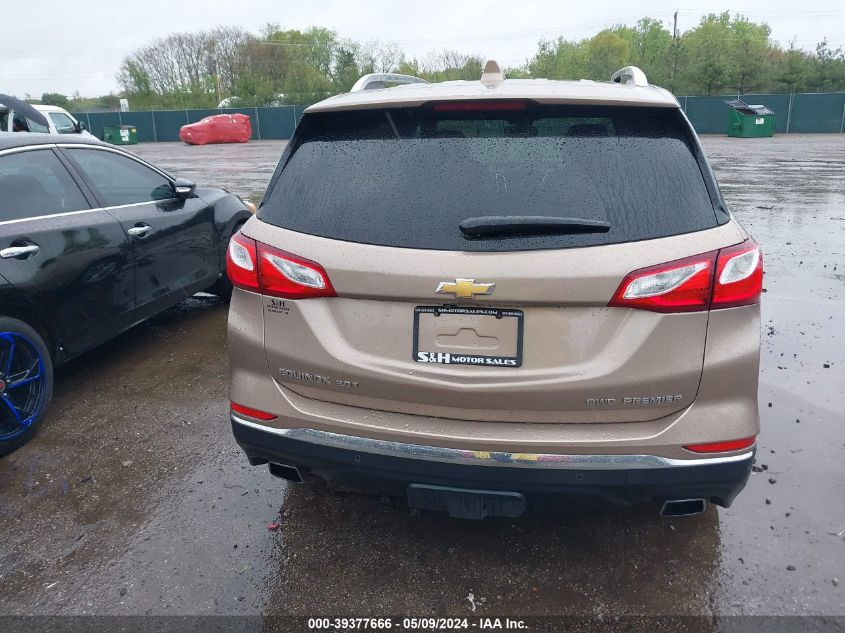 2019 Chevrolet Equinox Premier VIN: 2GNAXYEX7K6179871 Lot: 39377666