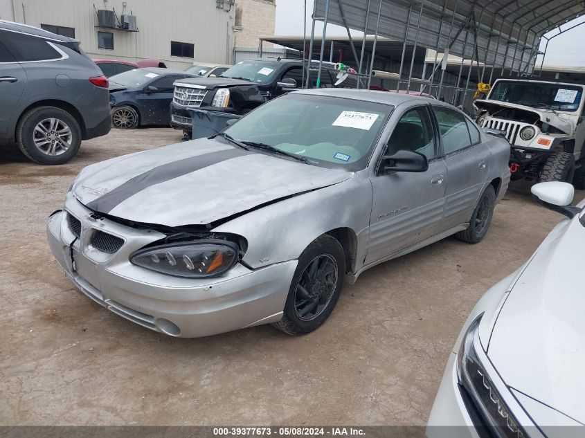 2001 Pontiac Grand Am Se1 VIN: 1G2NF52E81M584740 Lot: 39377673