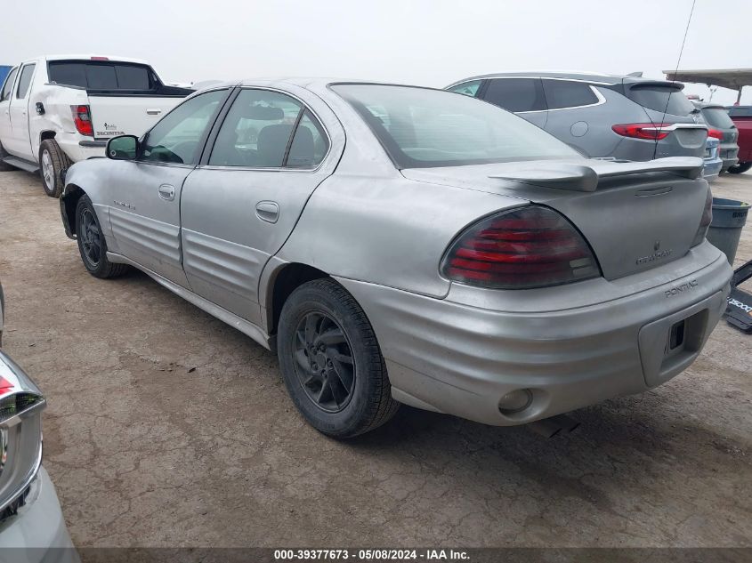 2001 Pontiac Grand Am Se1 VIN: 1G2NF52E81M584740 Lot: 39377673