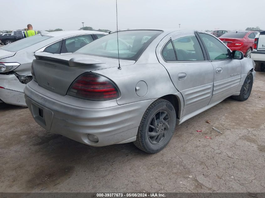 2001 Pontiac Grand Am Se1 VIN: 1G2NF52E81M584740 Lot: 39377673