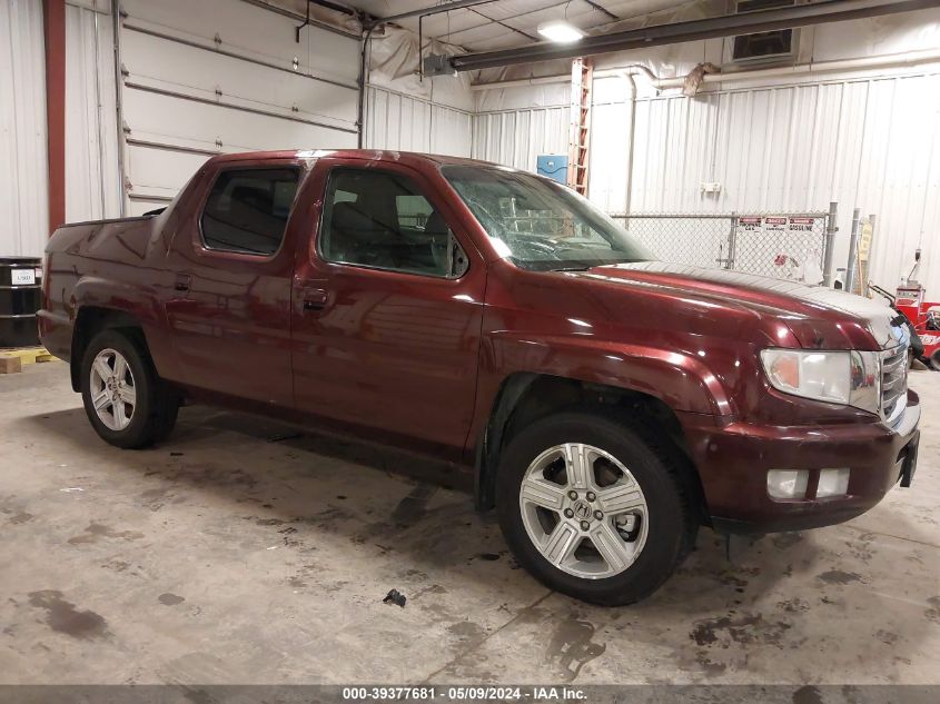 2012 Honda Ridgeline Rtl VIN: 5FPYK1F51CB459783 Lot: 39377681