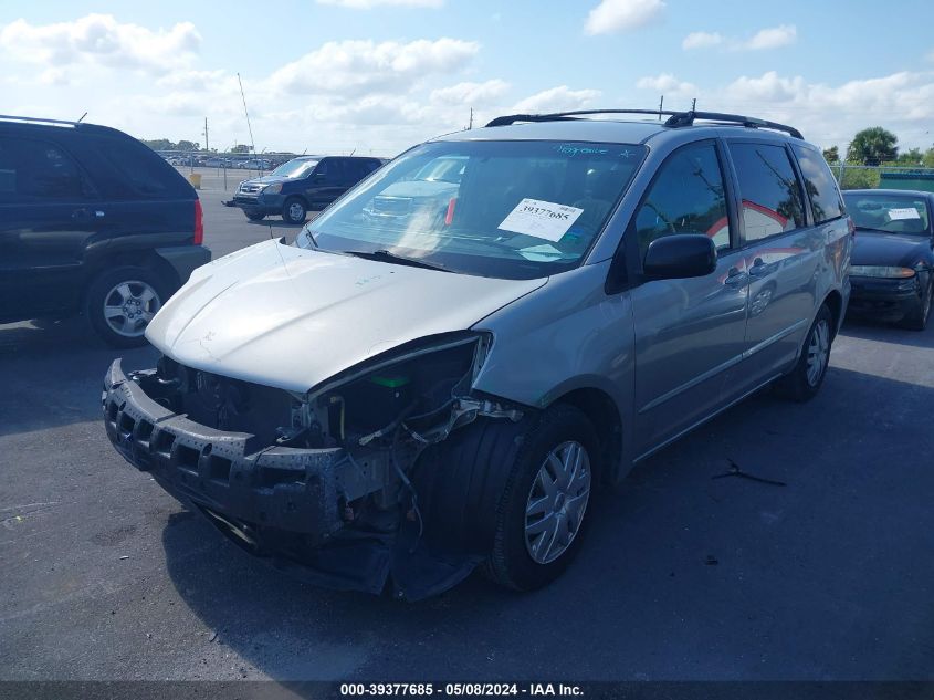 2009 Toyota Sienna Le VIN: 5TDZK23C49S285136 Lot: 39377685