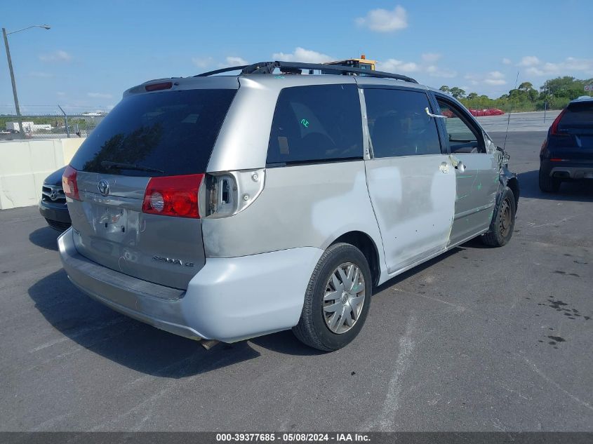 2009 Toyota Sienna Le VIN: 5TDZK23C49S285136 Lot: 39377685