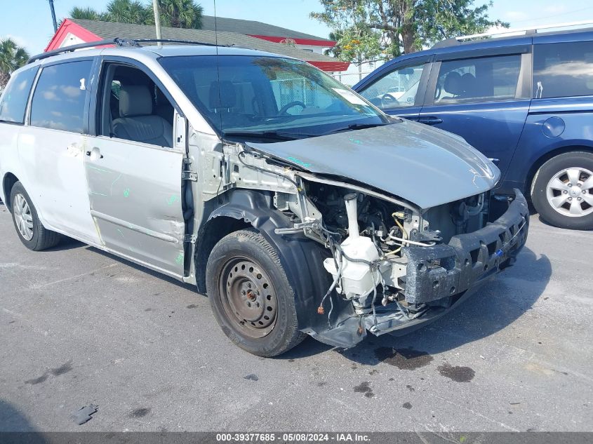 2009 Toyota Sienna Le VIN: 5TDZK23C49S285136 Lot: 39377685