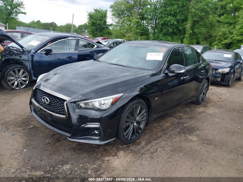 2020 Infiniti Q50 Edition 30 Awd VIN: JN1EV7AR8LM255833 Lot: 39377697