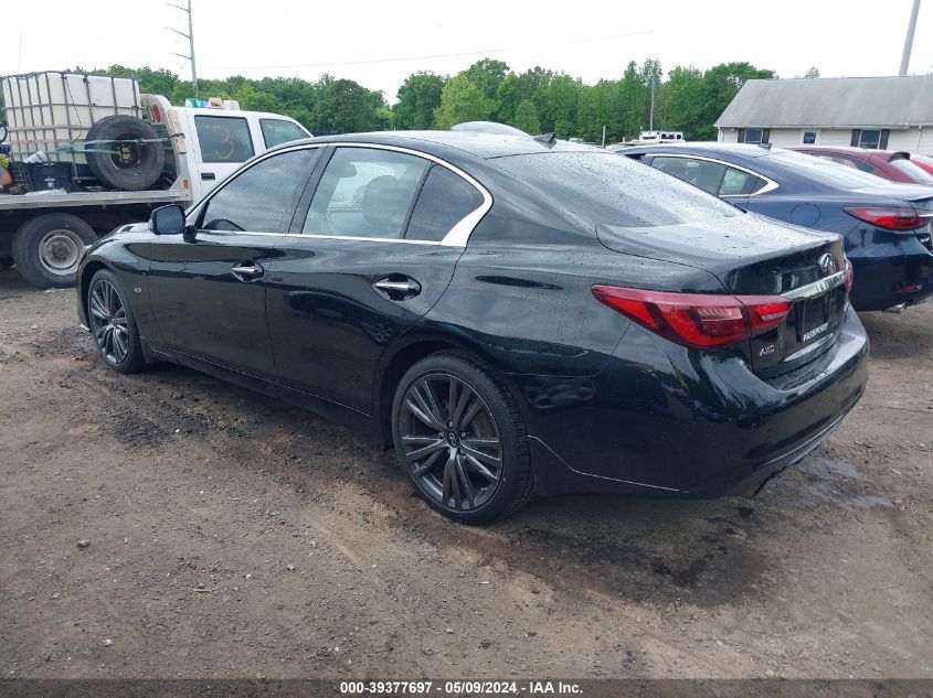 2020 Infiniti Q50 Edition 30 Awd VIN: JN1EV7AR8LM255833 Lot: 39377697