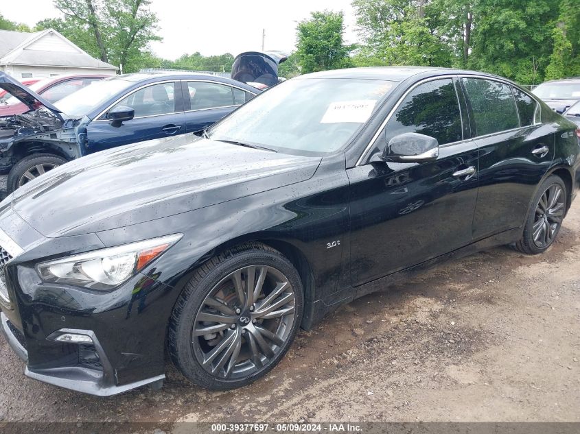 2020 Infiniti Q50 Edition 30 Awd VIN: JN1EV7AR8LM255833 Lot: 39377697