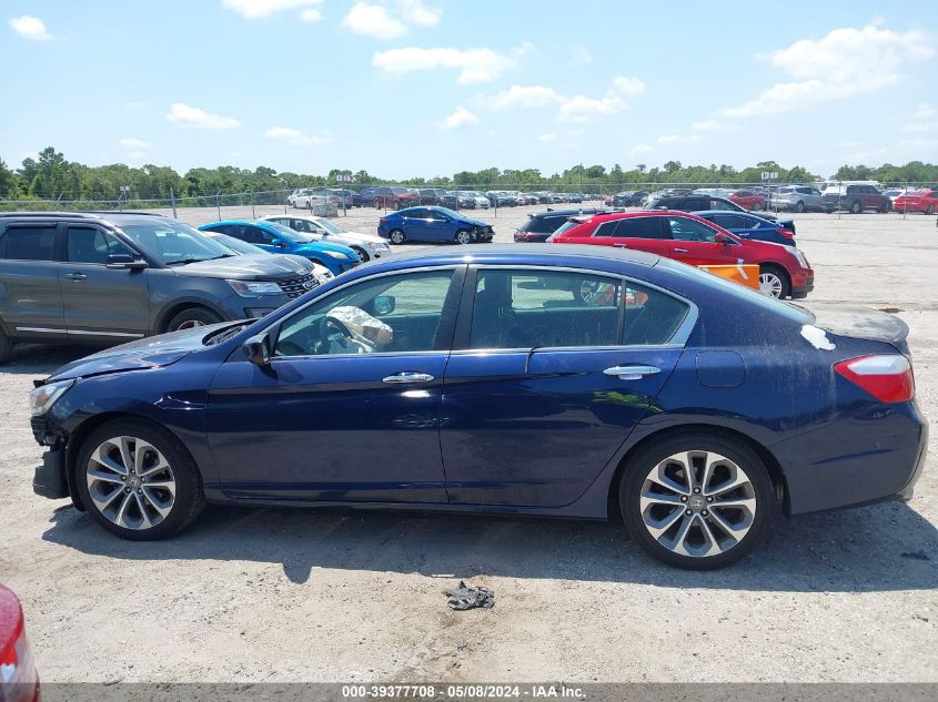 2014 Honda Accord Sport VIN: 1HGCR2F58EA187993 Lot: 39377708