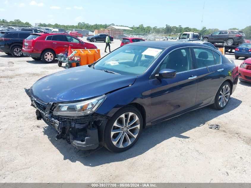 2014 Honda Accord Sport VIN: 1HGCR2F58EA187993 Lot: 39377708