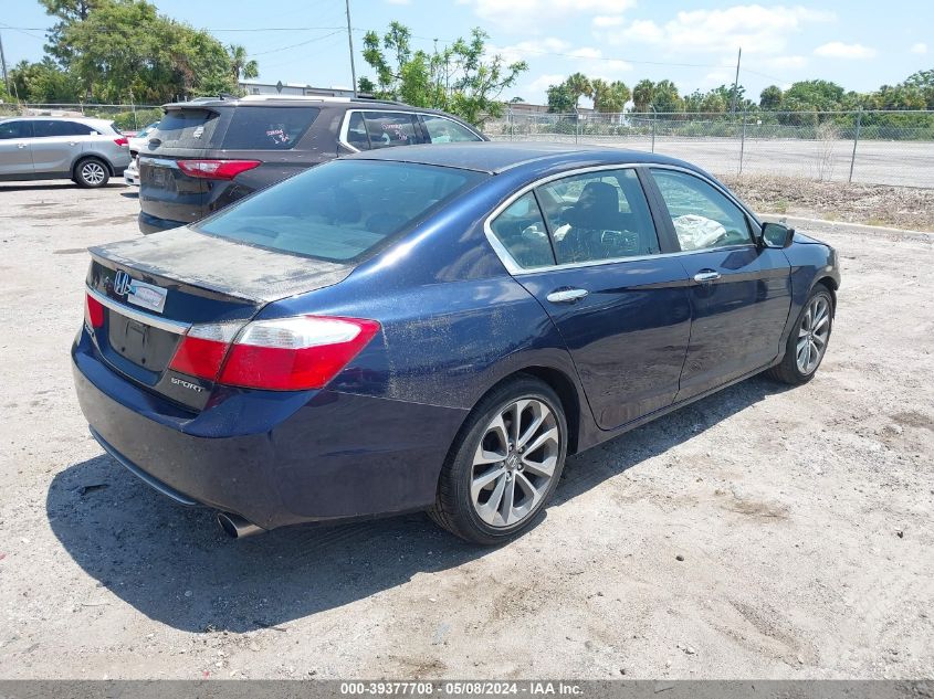 2014 Honda Accord Sport VIN: 1HGCR2F58EA187993 Lot: 39377708