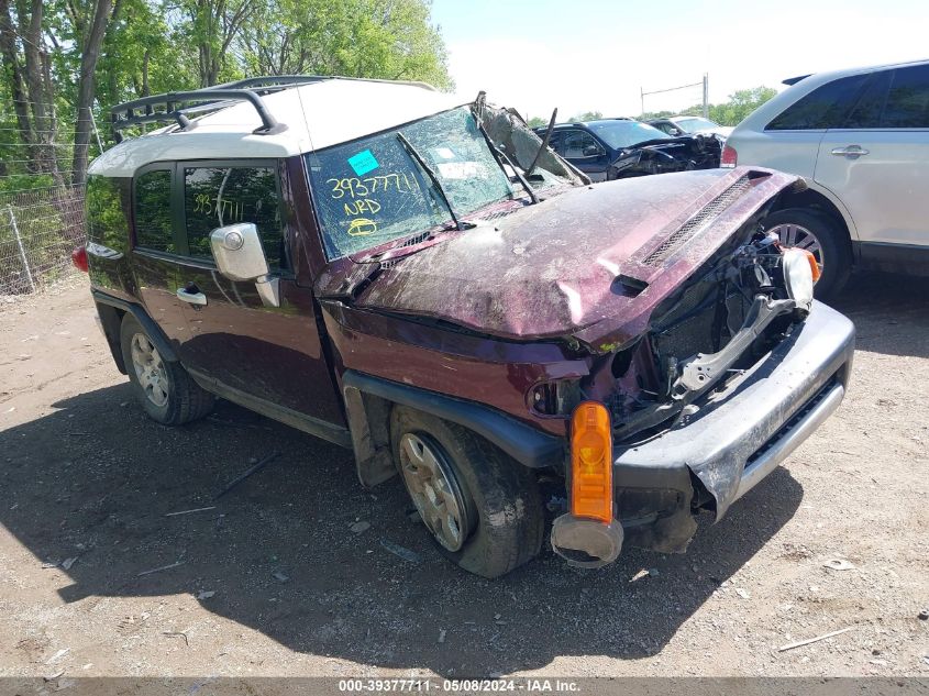 2007 Toyota Fj Cruiser VIN: JTEBU11F970061116 Lot: 39377711