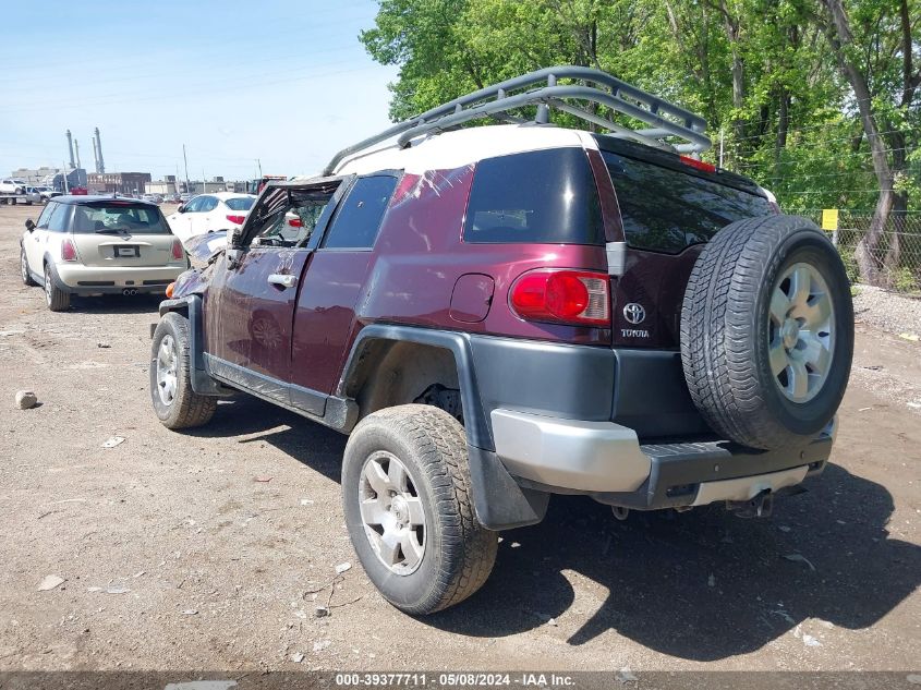 2007 Toyota Fj Cruiser VIN: JTEBU11F970061116 Lot: 39377711