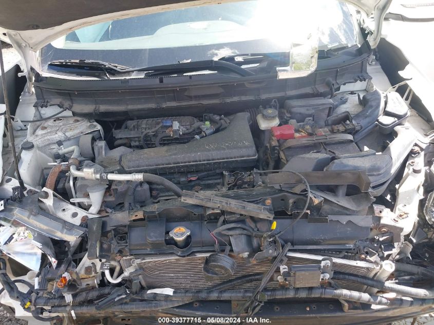 2017 Nissan Rogue Sv VIN: 5N1AT2MTXHC859906 Lot: 39377715