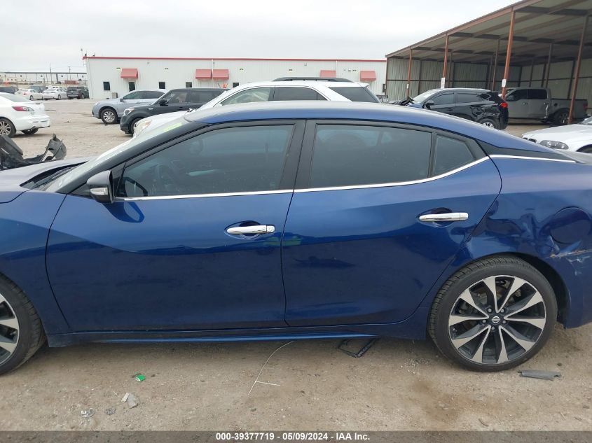 2018 Nissan Maxima 3.5 Sr VIN: 1N4AA6AP8JC362518 Lot: 39377719