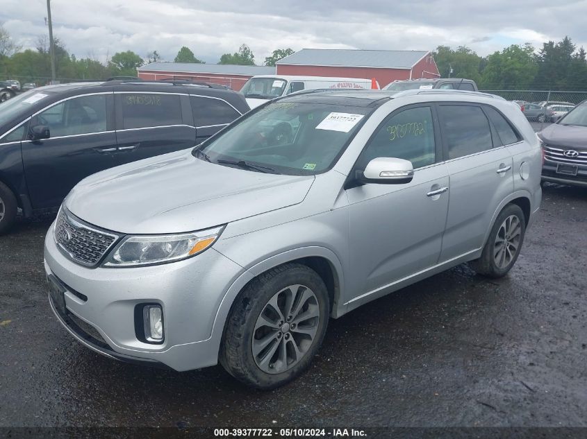 2014 Kia Sorento Sx VIN: 5XYKW4A70EG430462 Lot: 39377722