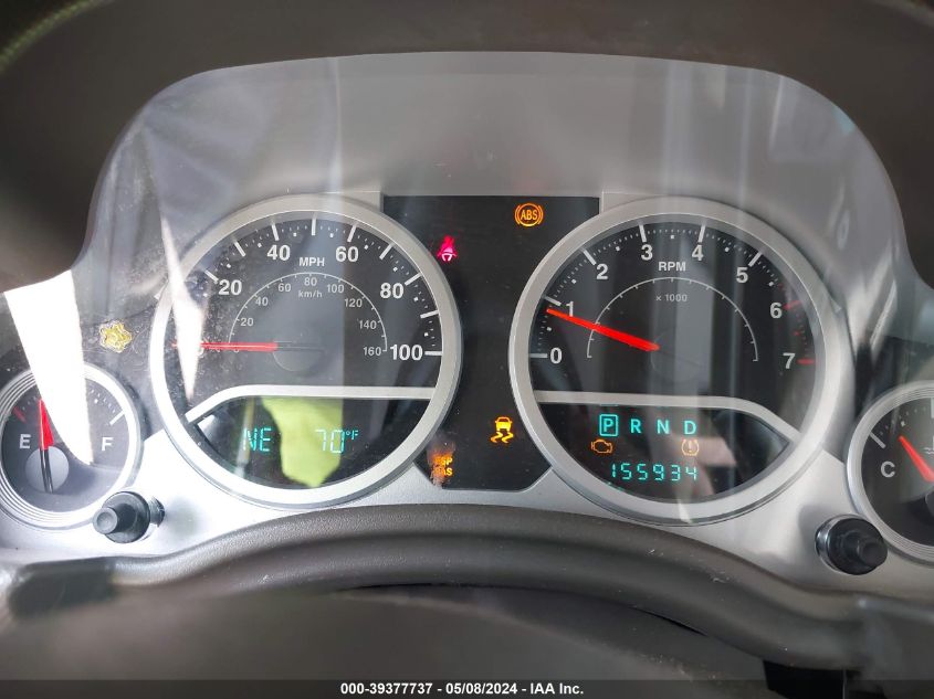 2009 Jeep Wrangler Unlimited Sahara VIN: 1J4GB59199L705418 Lot: 39377737