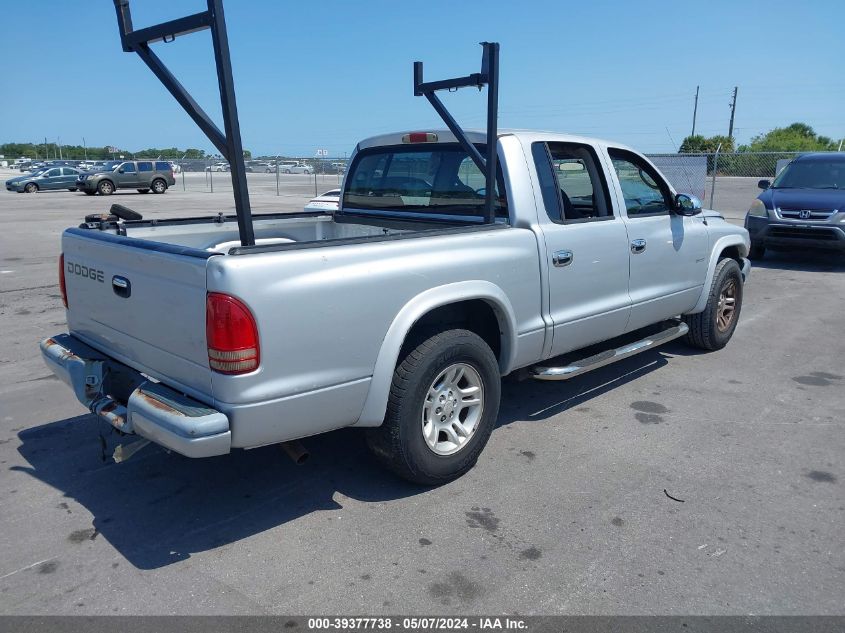 2002 Dodge Dakota Sport VIN: 1B7HL38X62S602471 Lot: 39377738