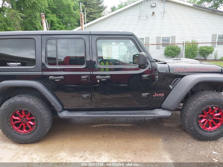 2021 Jeep Wrangler Unlimited Rubicon 4X4 VIN: 1C4HJXFN0MW623195 Lot: 39377745