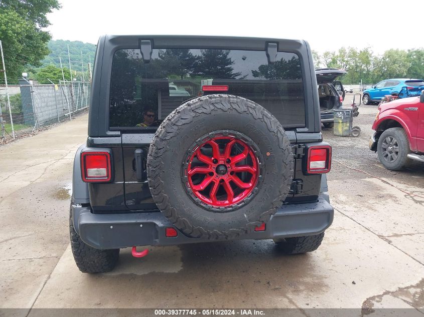 2021 Jeep Wrangler Unlimited Rubicon 4X4 VIN: 1C4HJXFN0MW623195 Lot: 39377745