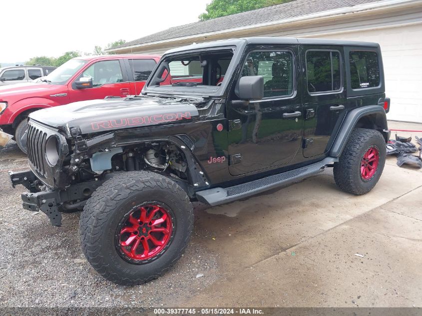 2021 Jeep Wrangler Unlimited Rubicon 4X4 VIN: 1C4HJXFN0MW623195 Lot: 39377745