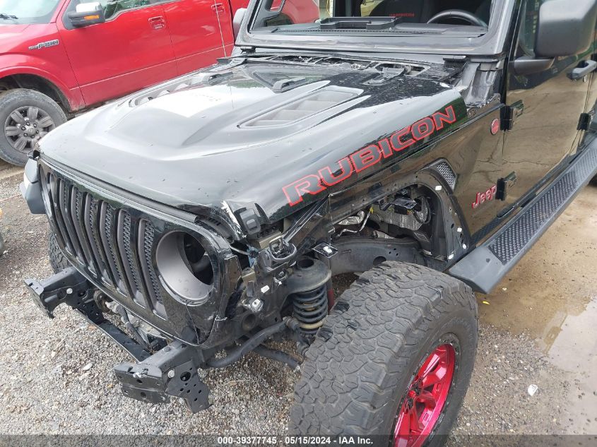 2021 Jeep Wrangler Unlimited Rubicon 4X4 VIN: 1C4HJXFN0MW623195 Lot: 39377745