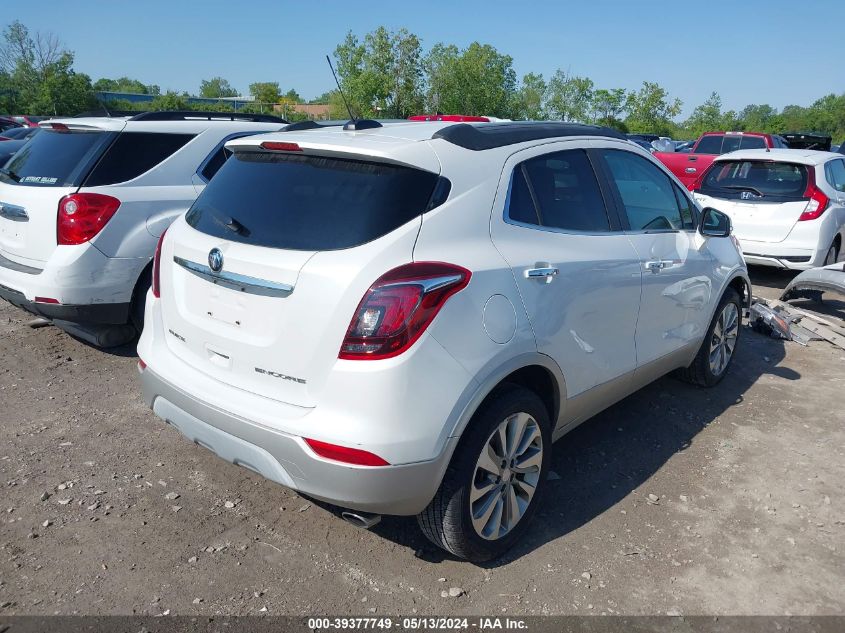 2017 Buick Encore Preferred VIN: KL4CJASB0HB101449 Lot: 39377749