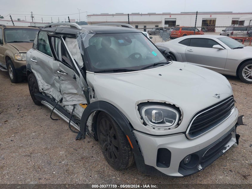 2021 Mini Countryman Oxford Edition VIN: WMZ23BR03M3M79730 Lot: 39377759