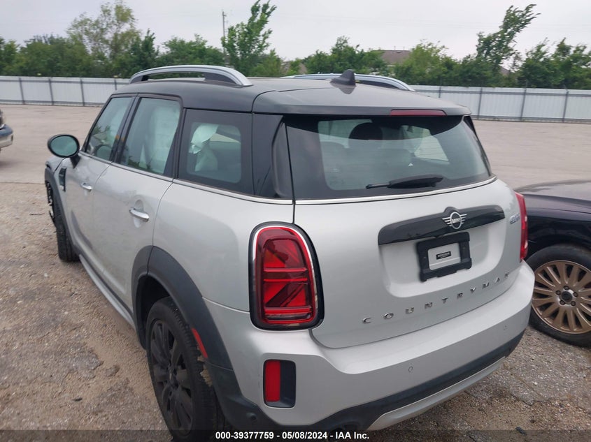 2021 Mini Countryman Oxford Edition VIN: WMZ23BR03M3M79730 Lot: 39377759